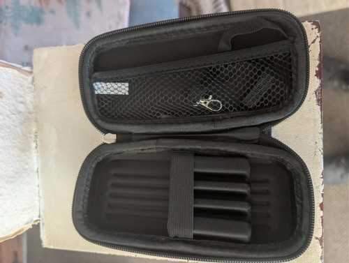 Black dart case - dart,