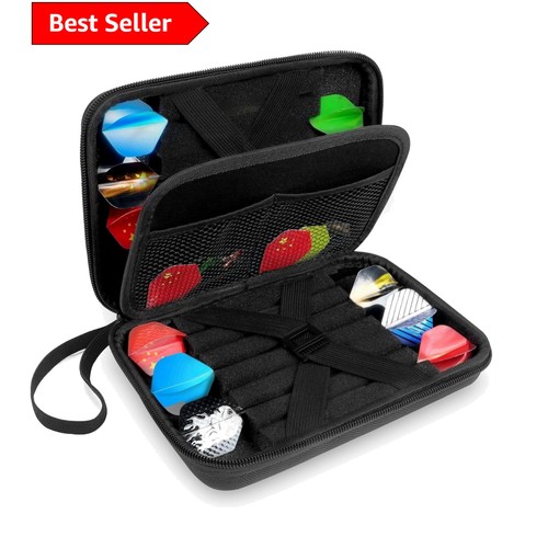 Compartment dart case with - 3-compartment,